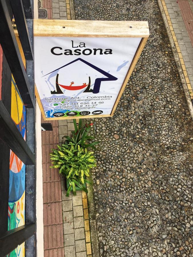 La Casona Hostel Guatapé Exteriér fotografie